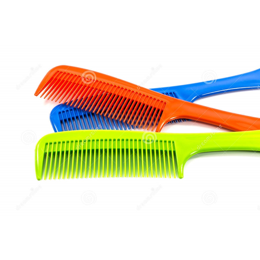 4pcs 100% plastic Hair comb Hair brush suklay Associated color and Design |  Shopee Philippines