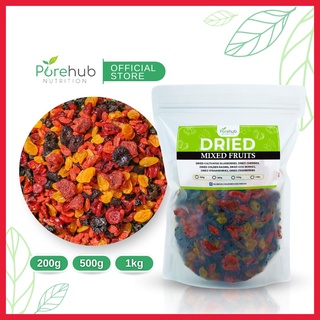 Purehub Dried Mixed Fruits (USDA Organic)