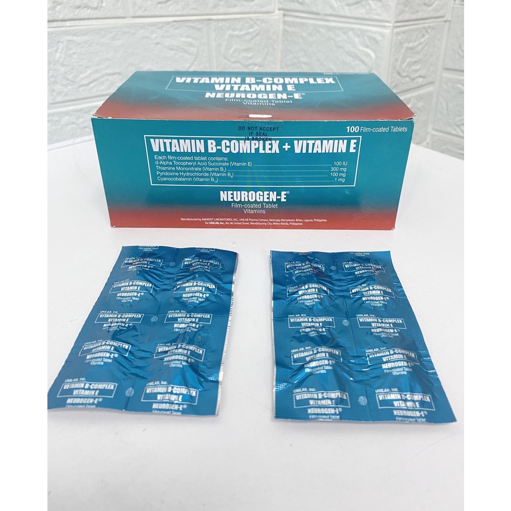 Neurogen E Tablet by 8's Medic One Drugstore Shopee Philippines