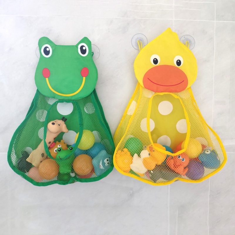 BY Bathroom Bath Baby Play Water Toy Storage Bag Duck Storage Bag