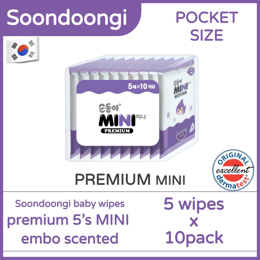 pocket size baby wipes