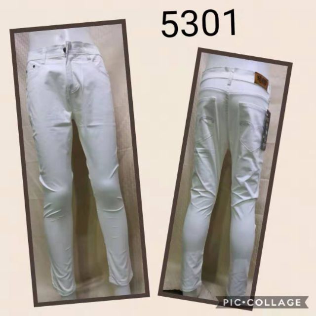 white skinny cargo pants