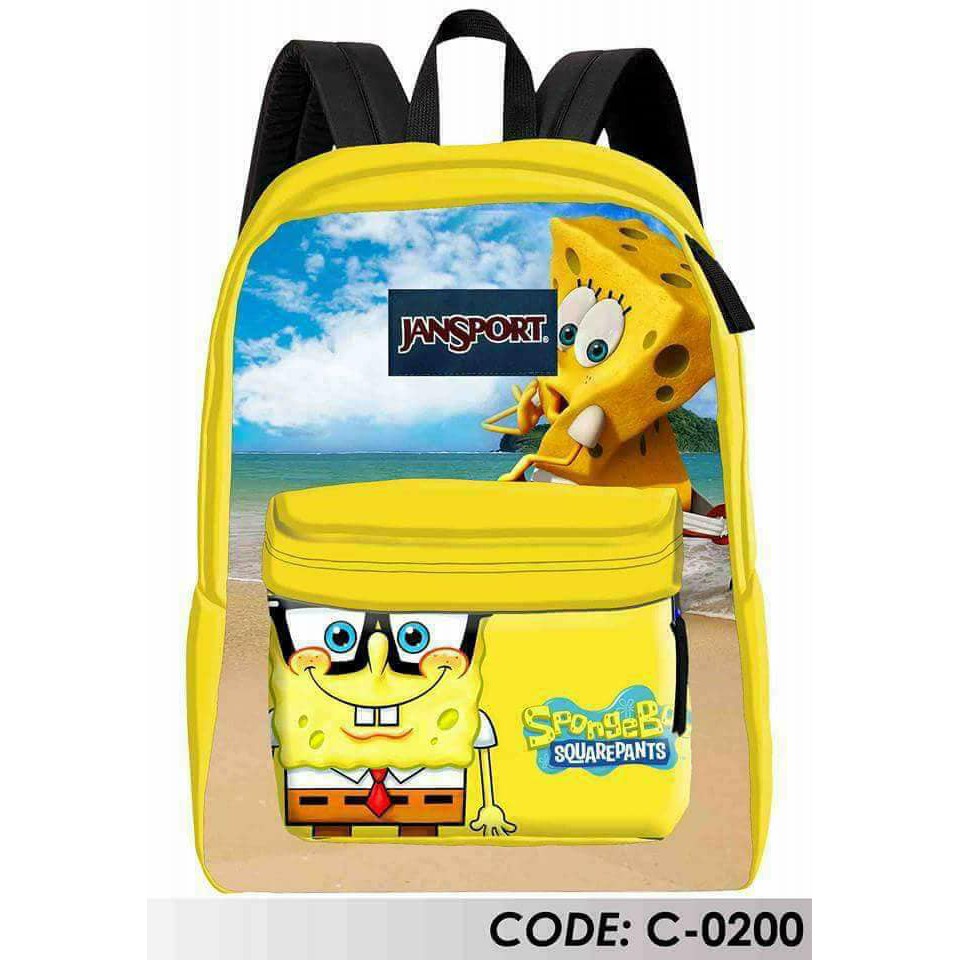 spongebob jansport backpack