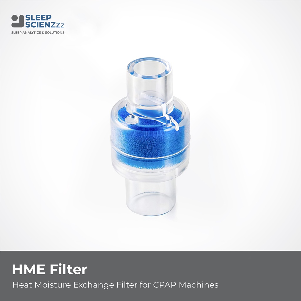 BREAS Heat Moisture Exchange (HME) Filter For CPAP Machines Shopee