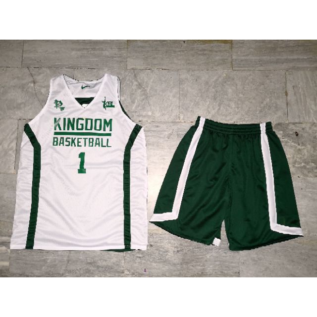 green white basketball jersey