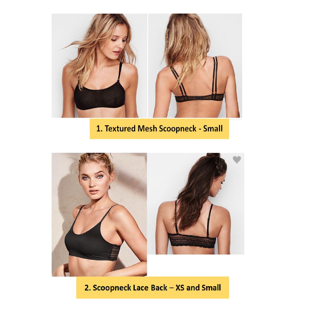 victoria's secret padded bralette