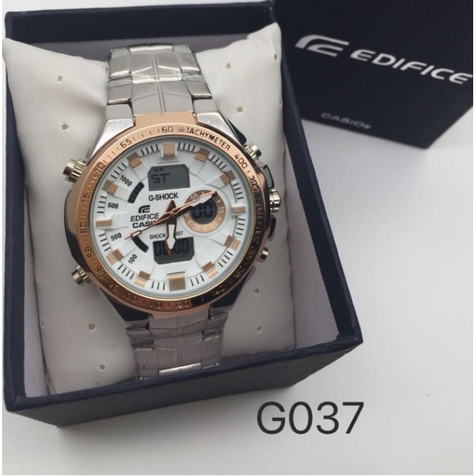 casio edifice dual time