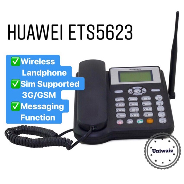 Huawei Ets5623 Landline With Simcard Slot Telephone Ets 5623