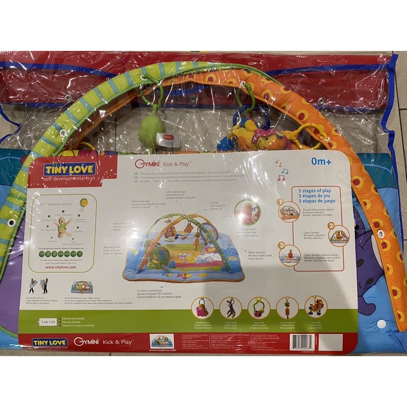 tiny love gymini kick & play