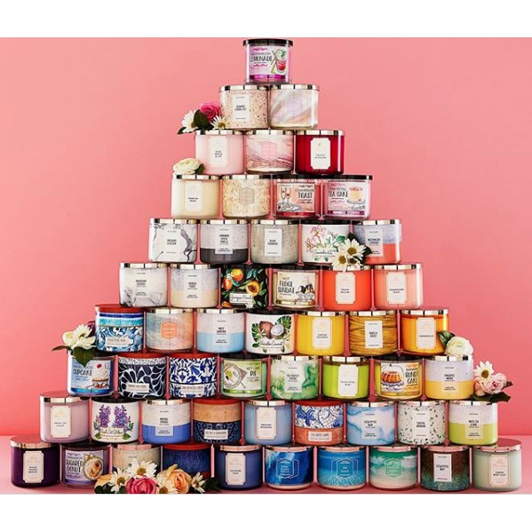 Bath and Body Works 3 Wick Scented Candle Shopee Philippines