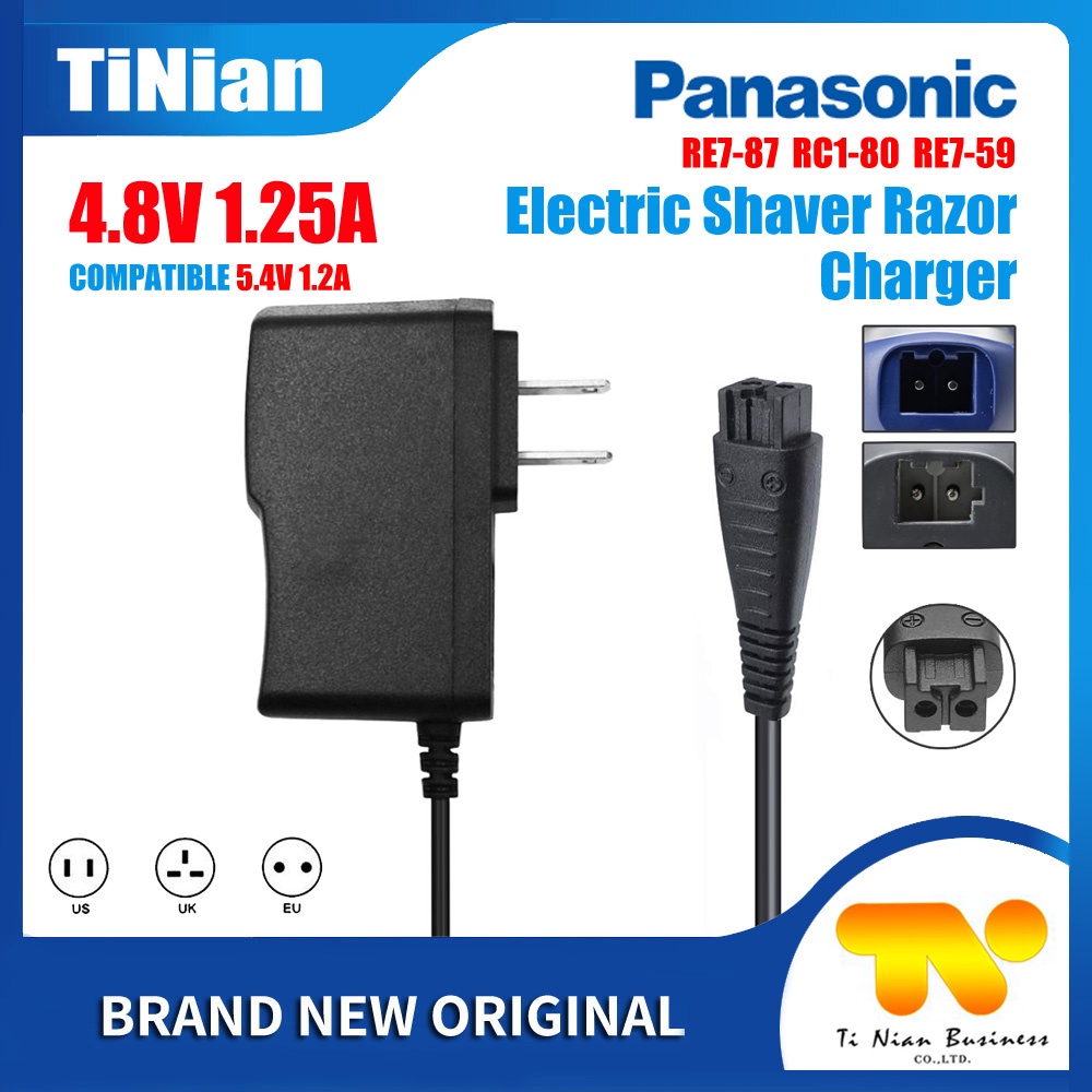   AC Adapter RE7-87 Power Charger for Panasonic ES-LV7A ES-LV81  ES-LV90 ES-LV92 ES-LV94 ES-LV9A Electric Shaver Razor | Shopee Philippines