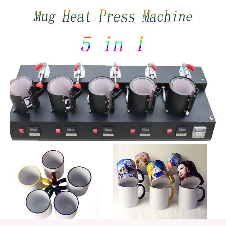 5 in 1 mug heat press machine