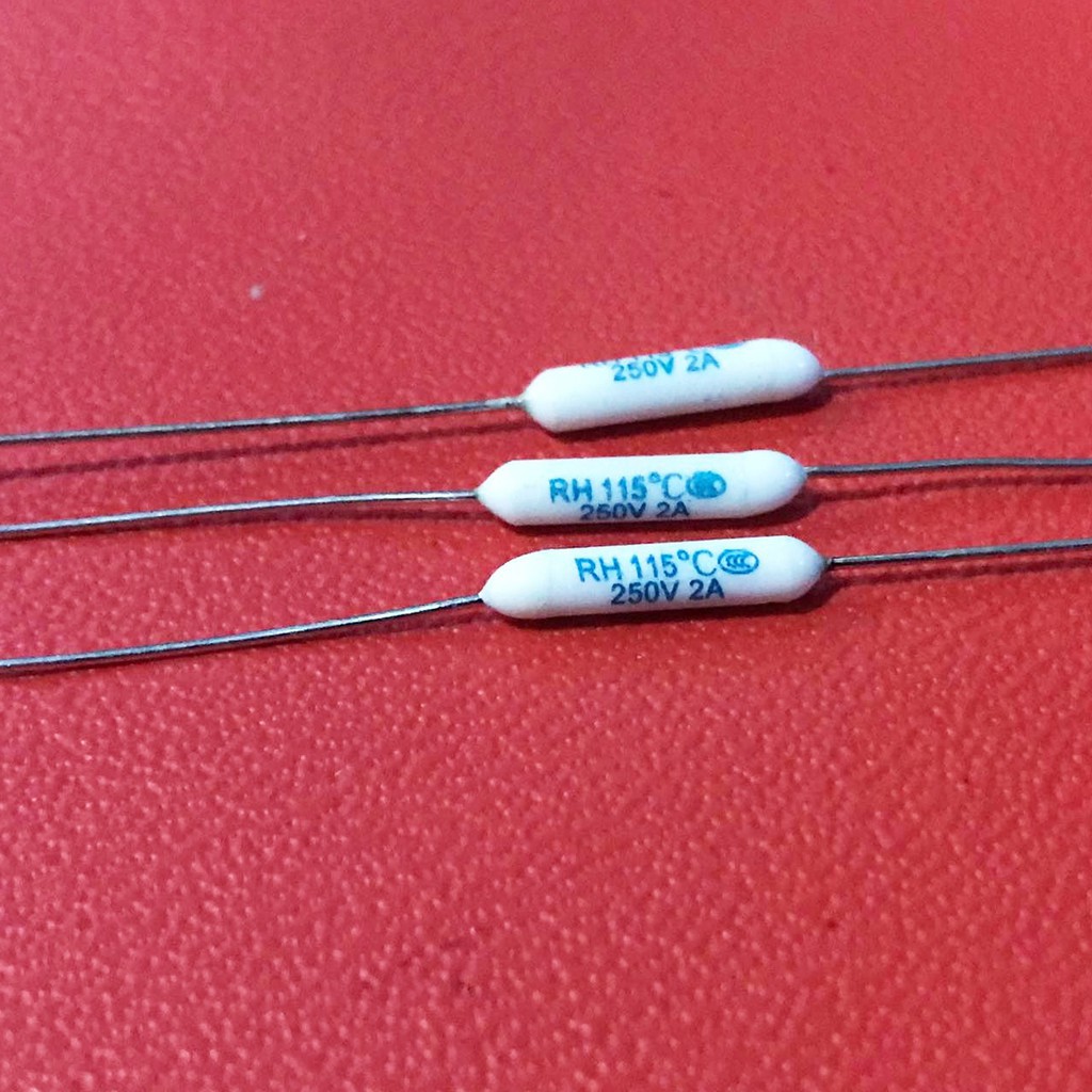 standard electric fan (10 PCS) ELECTRICAL FAN THERMAL FUSE 115 Celsius 2A 250V Shopee Philippines