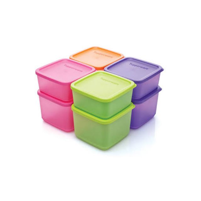 TUPPERWARE SMALL SQUARE ROUND | Shopee Philippines