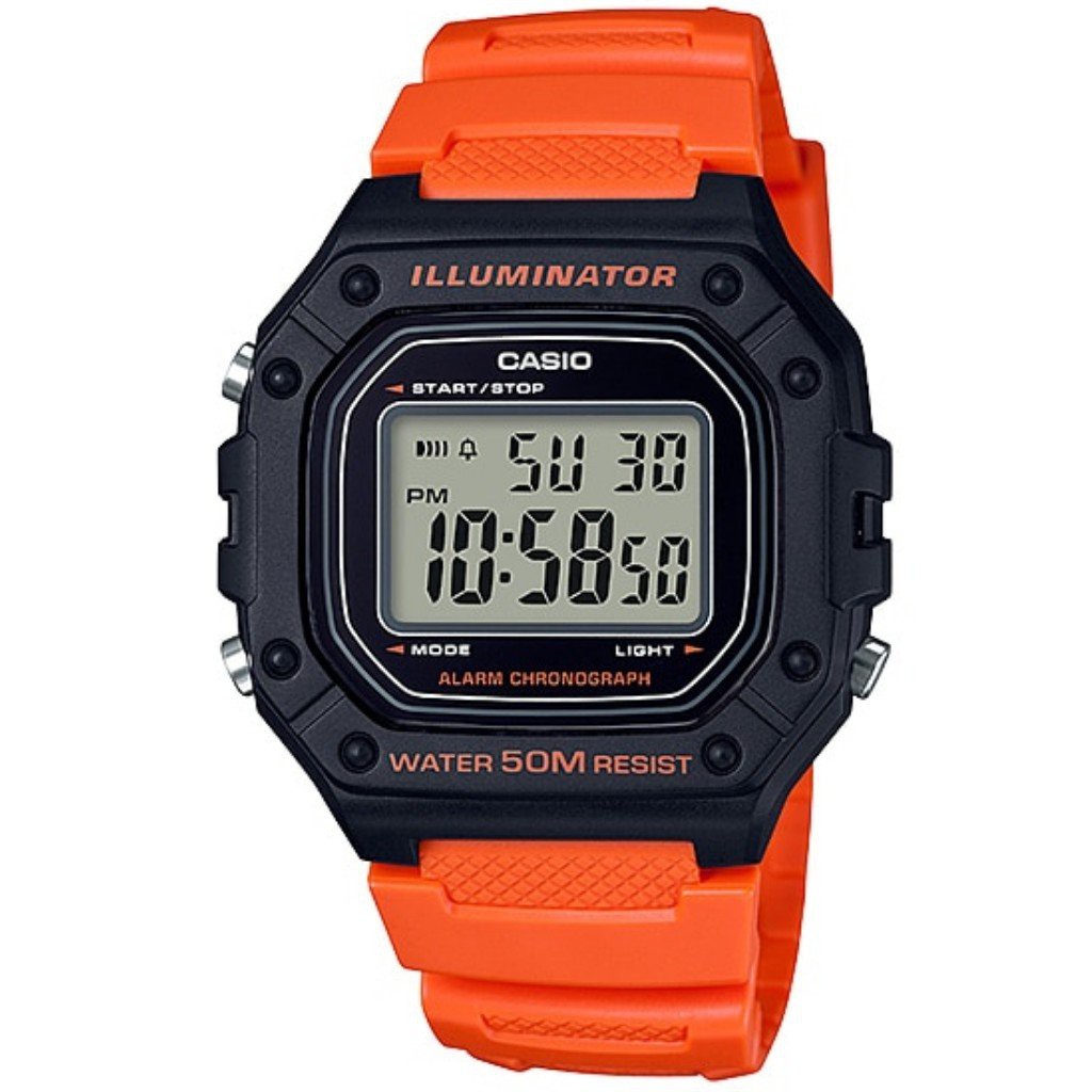 casio f91 orange