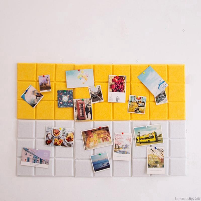 Felt Background Board Diy Puzzle Photo Wall Message Board Decoration Shopee Philippines