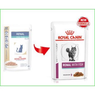 【Ready Stock】✹✺♛Royal Canin RENAL CAT / FELINE 85G Pouch Wet