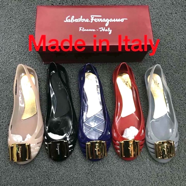 ferragamo jelly shoes original