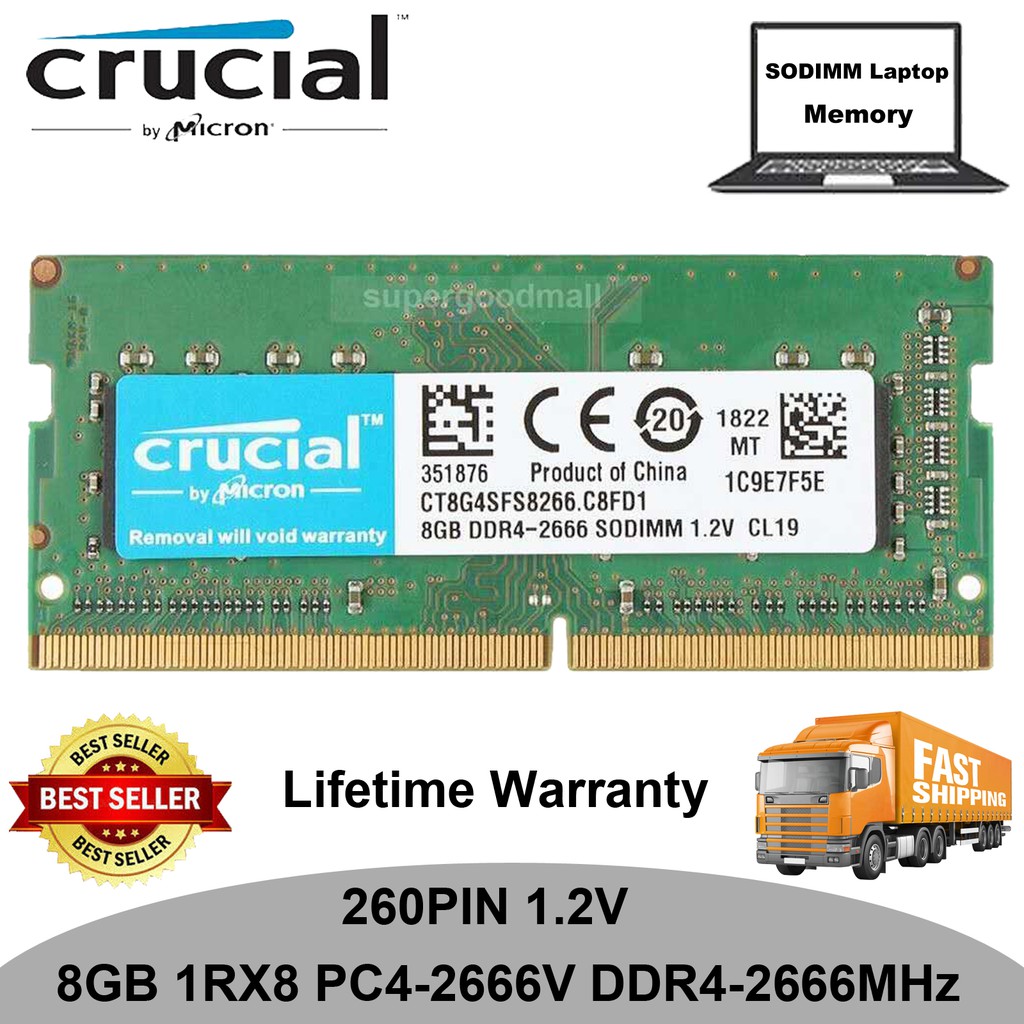 crucial-8gb-1rx8-pc4-2666v-ddr4-2666mhz-260pin-1-2v-non-ecc-sodimm