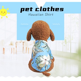 Pet Clothes Teddy Bichon Pomeranian French Cat Shirt Summer Thin Dog Clothing Small Dog Pet Cool Clothes 22CW38