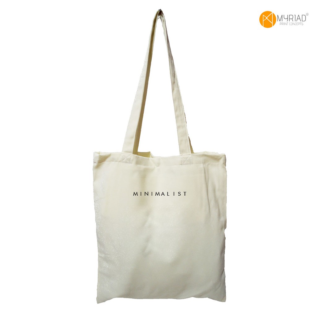 New White Minimalist Tote bag | Shopee Philippines