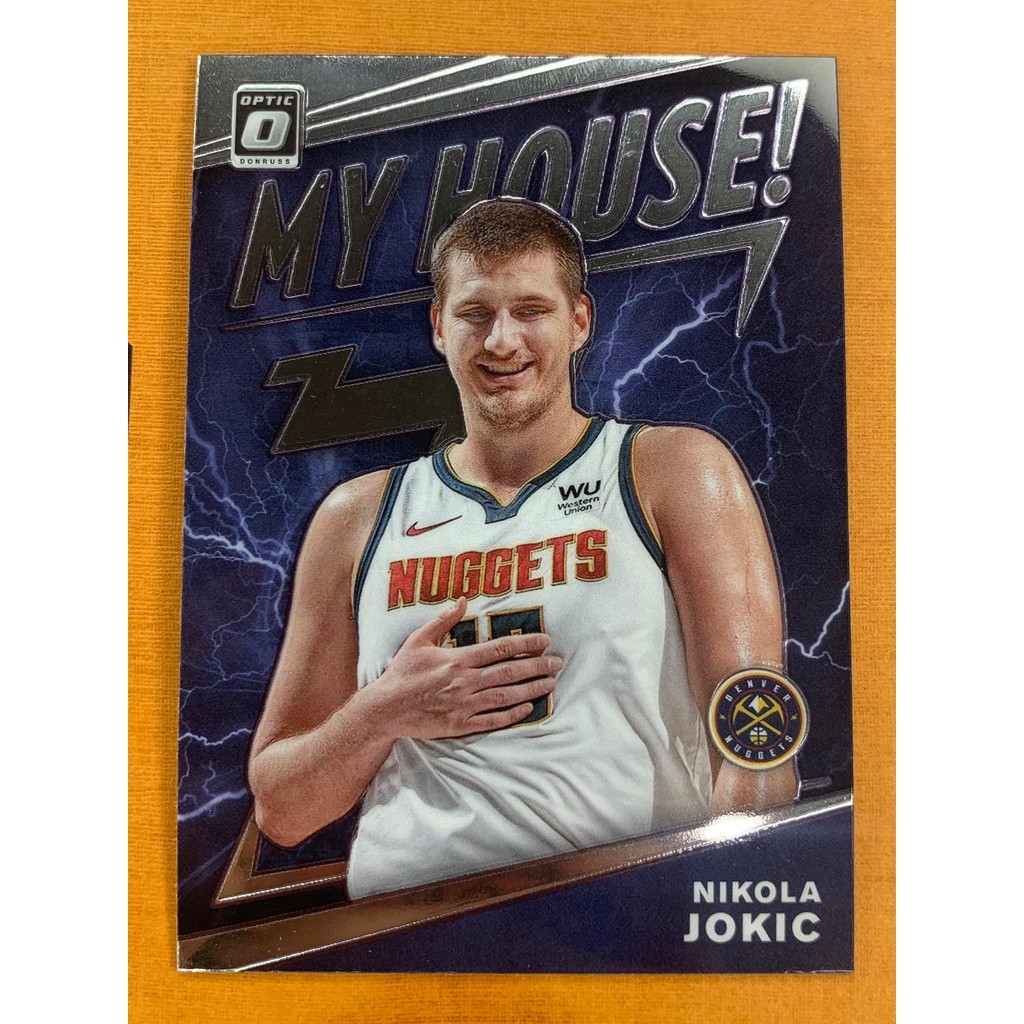 2019 - 2020 Donruss Optic Nikola Jokic My House Insert Denver Nuggets ...