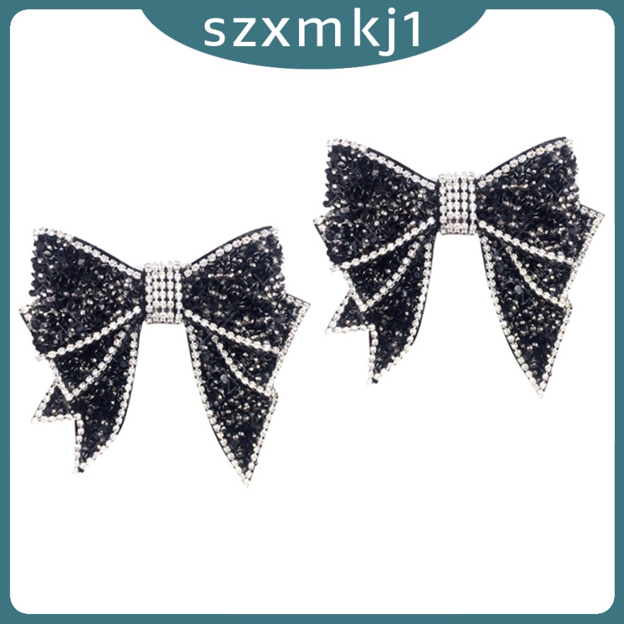 Look at me 2pcs Rhinestone Shoe Appliques Decorative Shoe Buckles