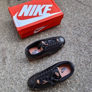 nike cortez black rose gold