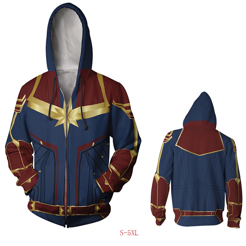 hoodie captain marvel