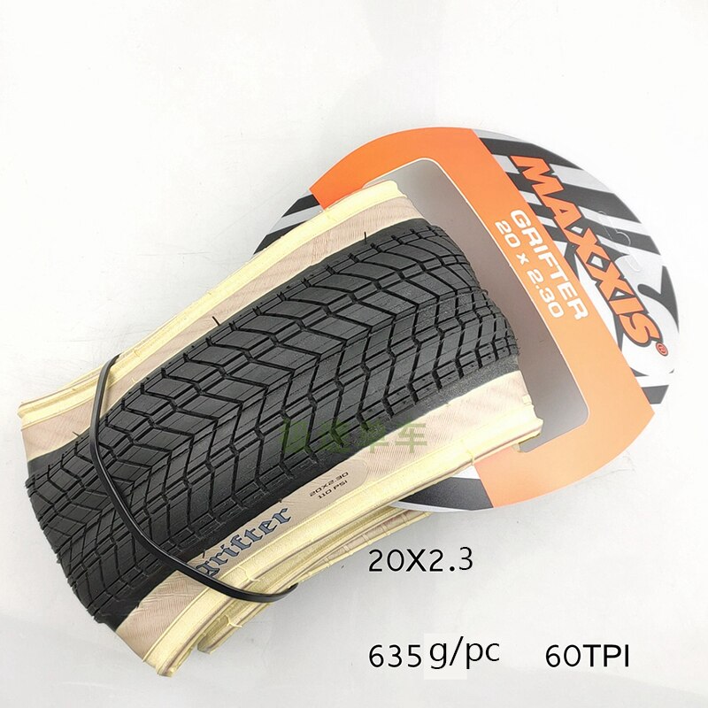 Maxxis Grifter Bicycle Tire 20*2.1 20*2.3 BMX Bicycle Tire Beige Side/Black  EXO/AP 20er Folding Bike | Shopee Philippines