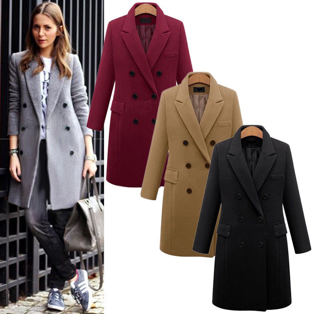 plus size long winter coat