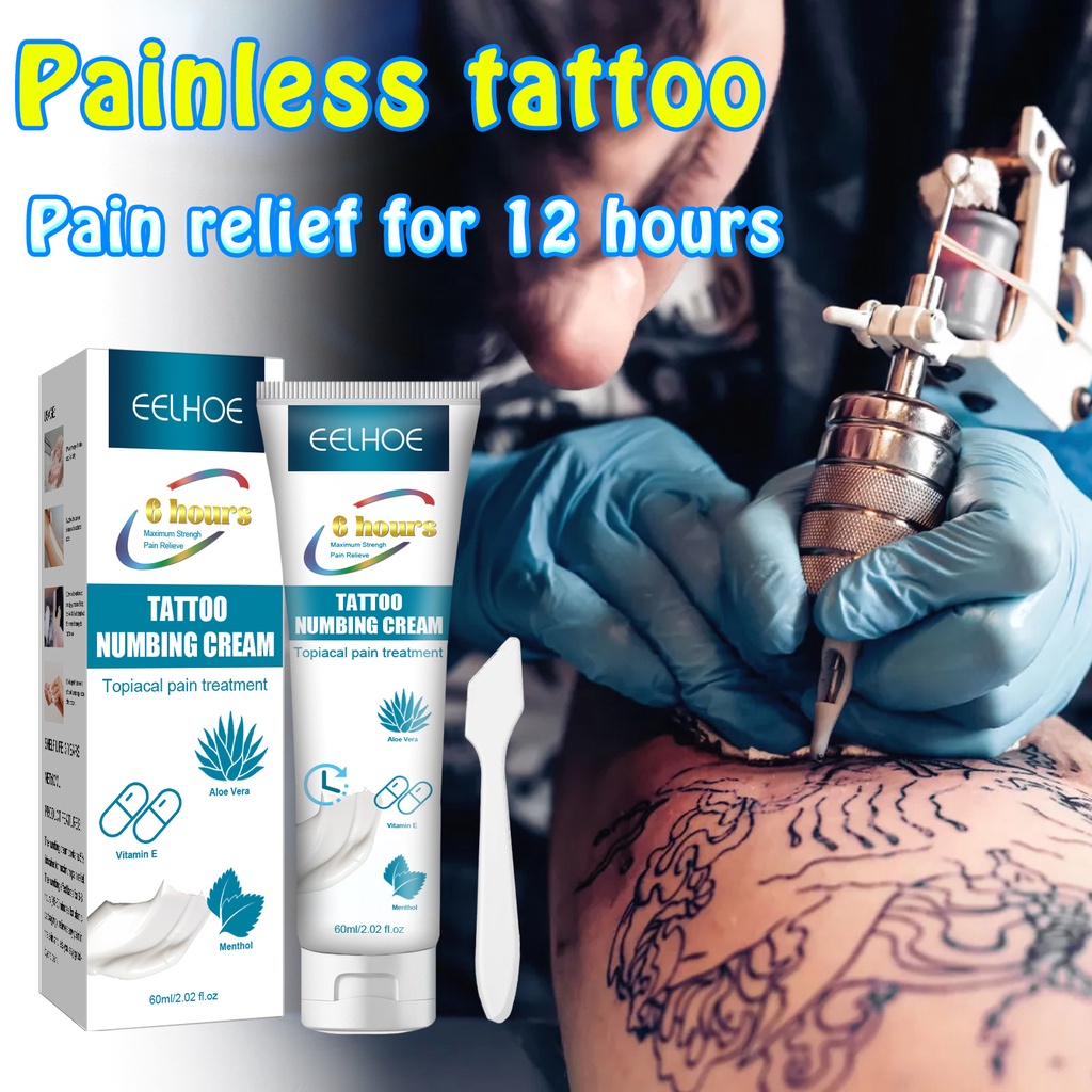 TKTX Tattoo Numbing Cream Topical anesthesia cream numb Painless Pain  Relief Reliever Anesthetic | Shopee Philippines