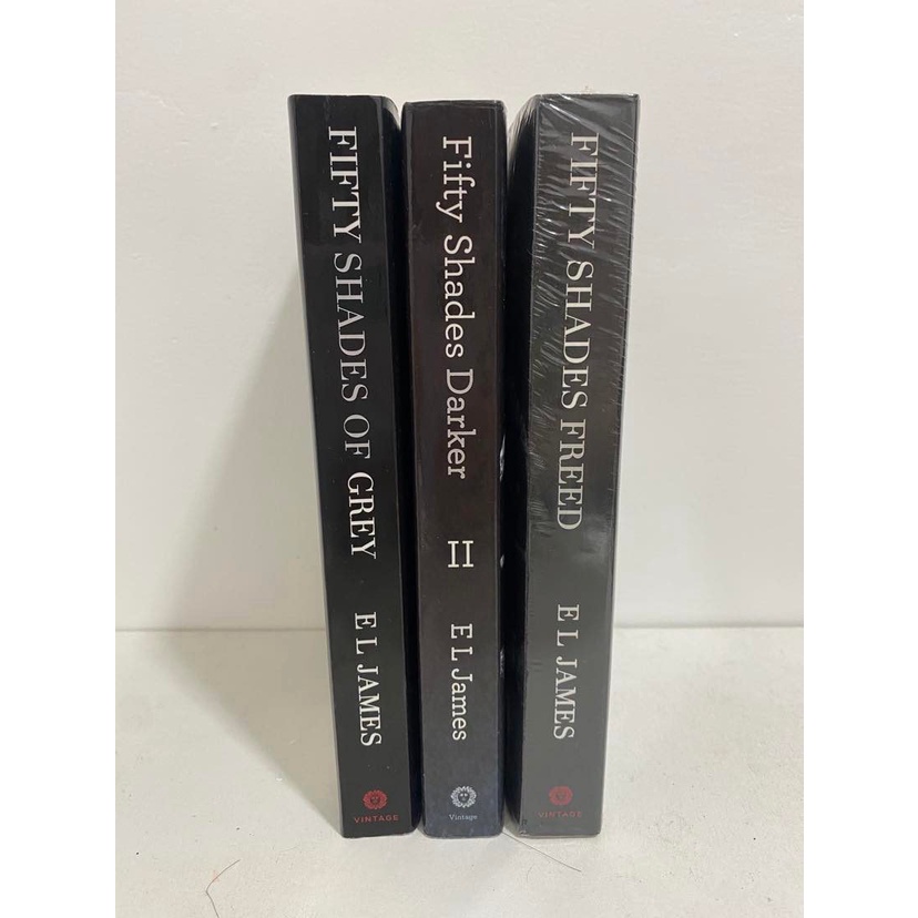 Fifty Shades Trilogy Set Shopee Philippines 