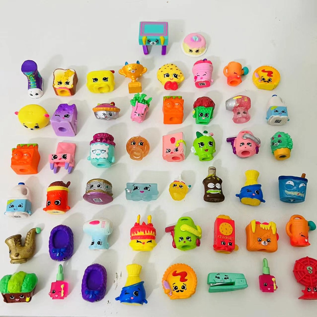 50PCS/lot SHOPKINS TOYS MINI DOLL rare random gift for kids girls Mixed ...