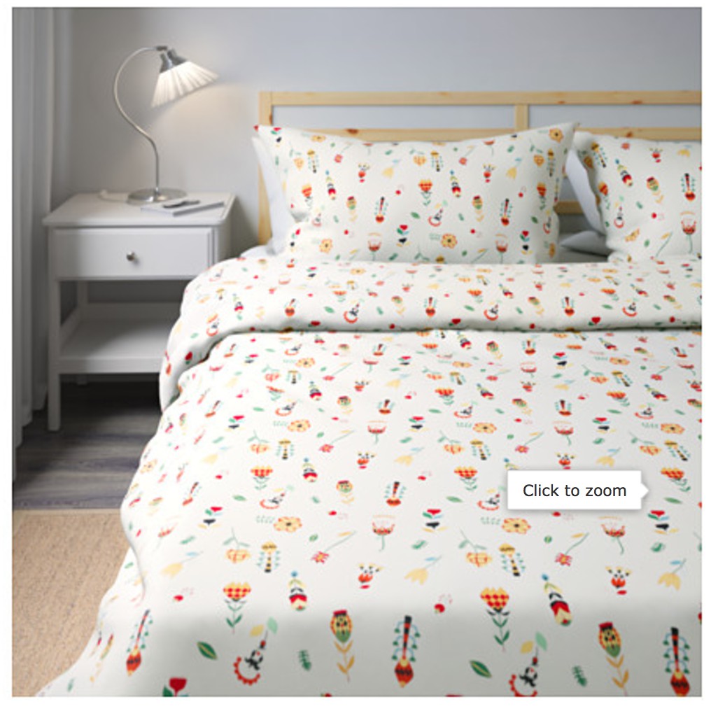 Pre Order Ikea Duvet Cover And Pillowcases Shopee Philippines
