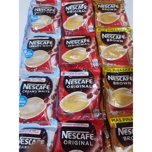 10 pcs Nescafe 3 in 1 Instant Coffee Shopee Philippines