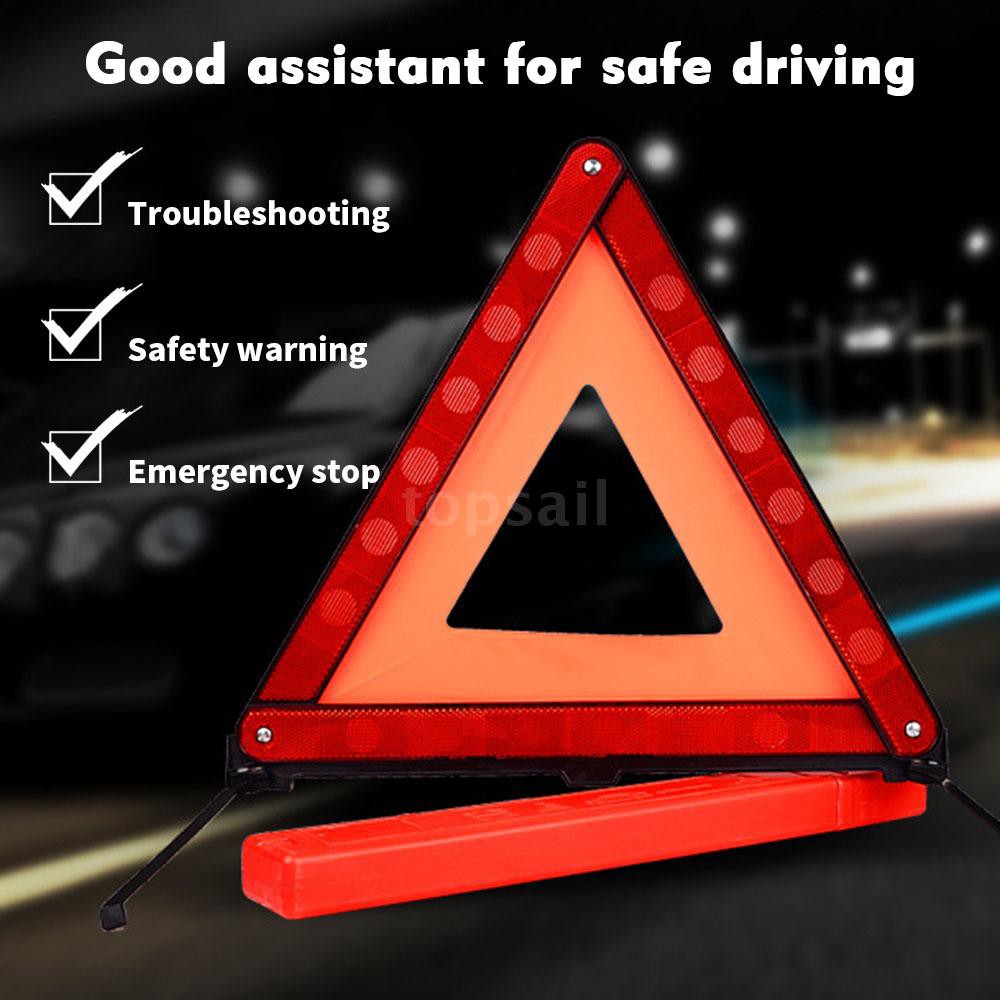 portable car emergency reflective triangle warning safety road stop signal Suuonee Car failure warning sign 