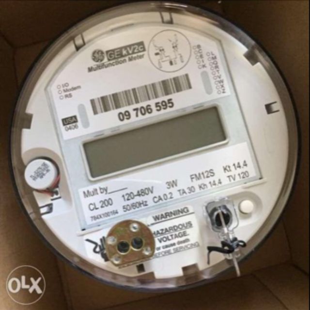 Aclara kv2c meter how to read