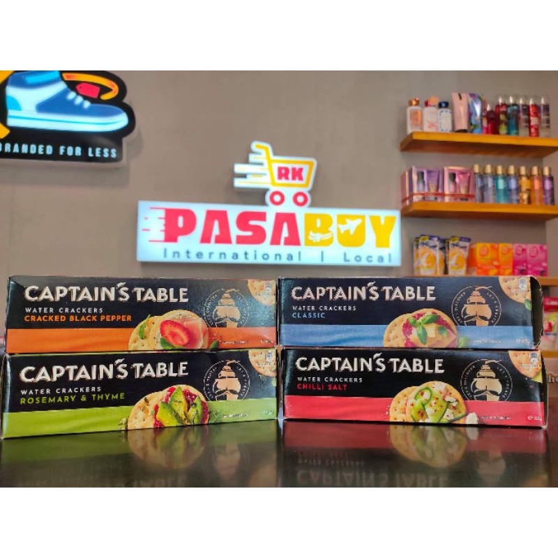 Captain's Table Water Crackers (Original from Australia) Shopee