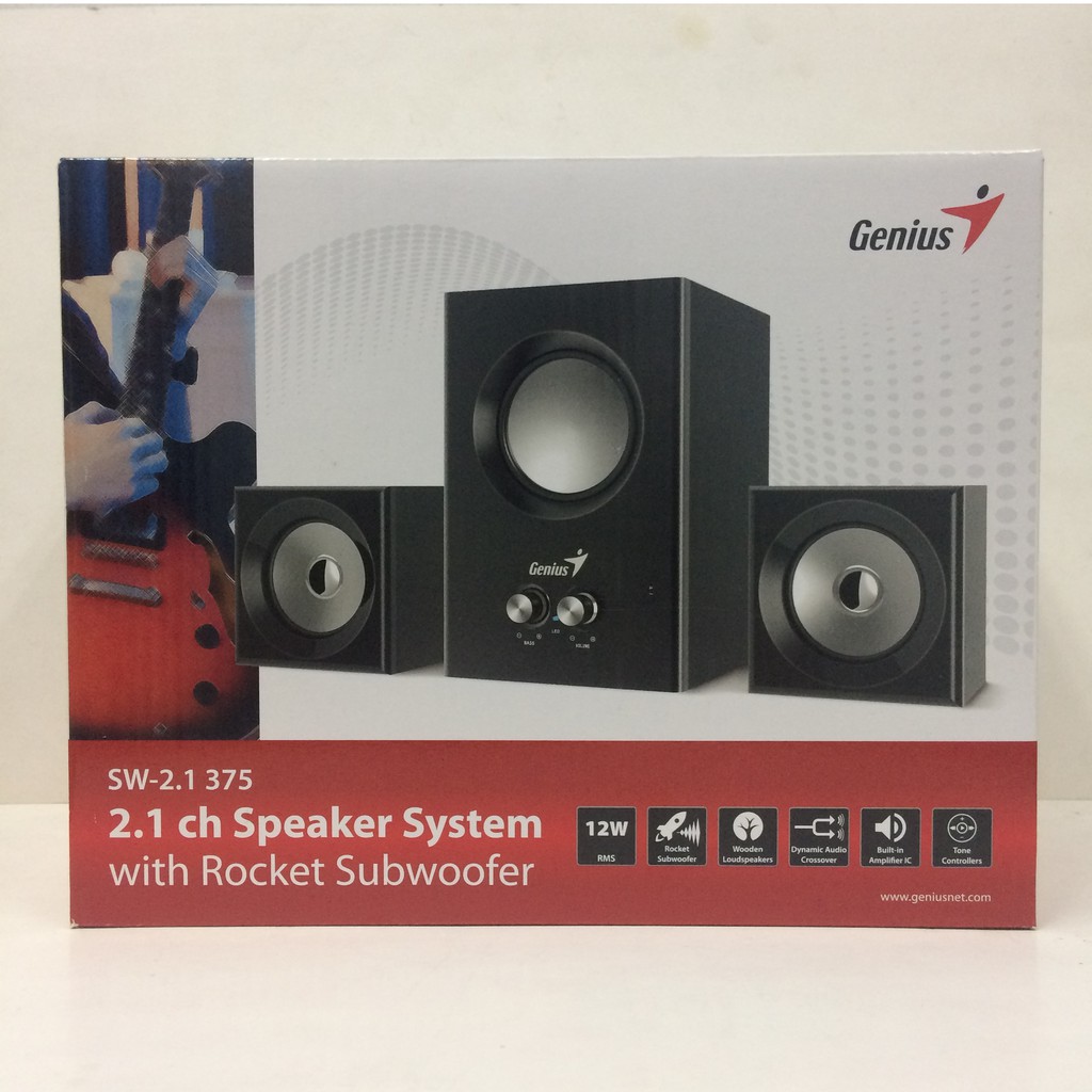 genius 2.1 ch speaker system