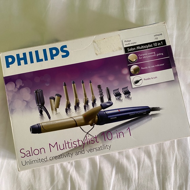 philips hair straightening and curling machine price