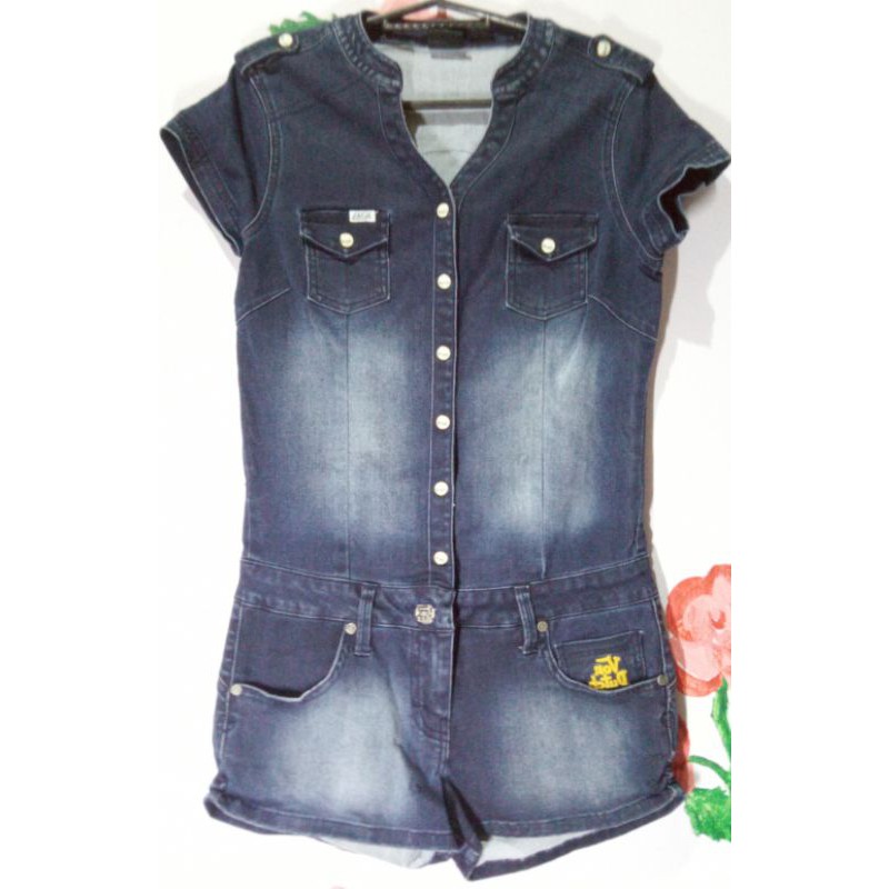 von dutch denim jumpsuit