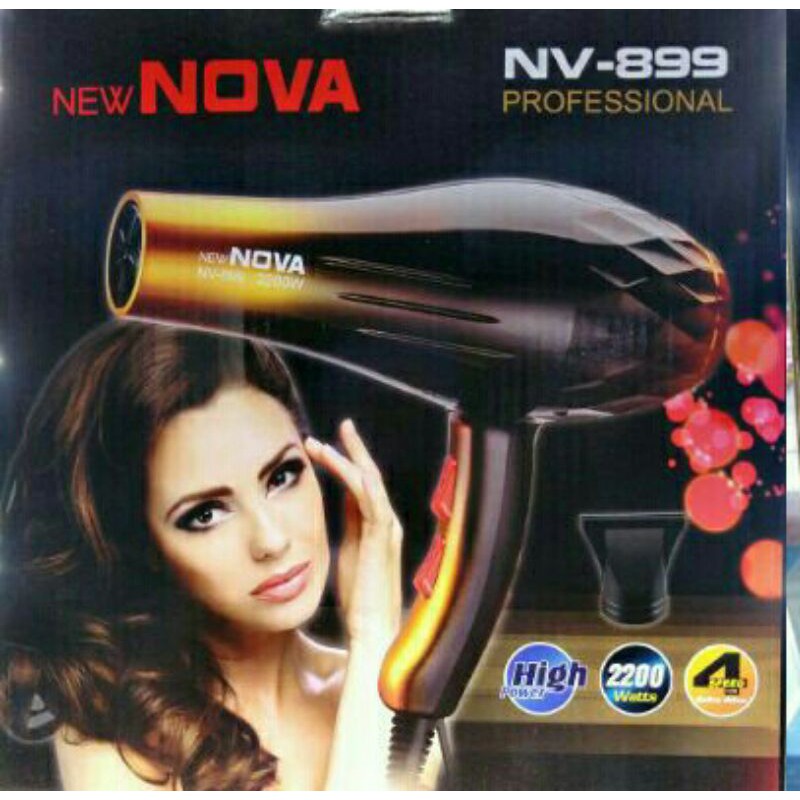 new NOVA NV-899 Profeasional Hair Dryer | Shopee Philippines