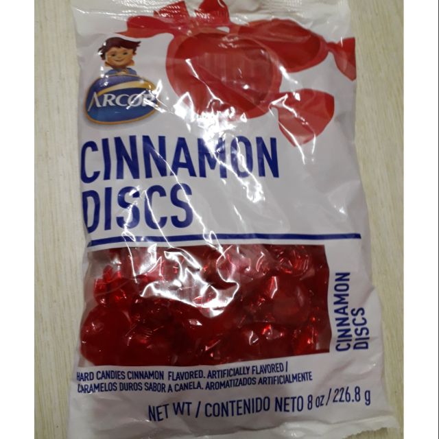 Arcor Cinnamon Discs 8oz Shopee Philippines