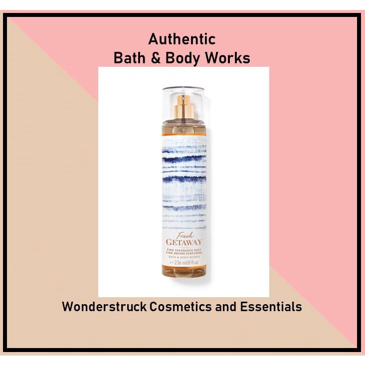 Fresh Getaway Bath & Body Works Mist Shopee Philippines