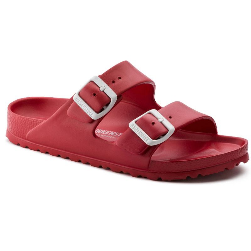 rubber birkenstock red