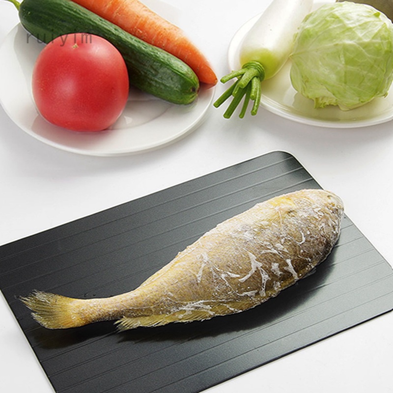 Fast Defrosting Tray Thaw Frozen Food Meat Thawing Plate Quick
