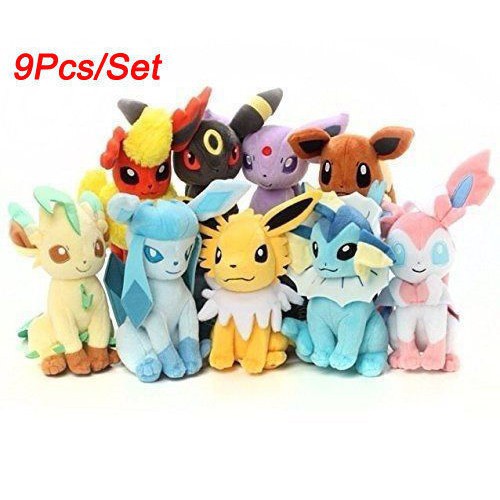 pokemon eeveelutions plushies