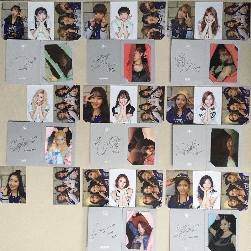 Twice Page Two Official Album Photocards Page2 Page 2 Cheer Up Shopee Philippines