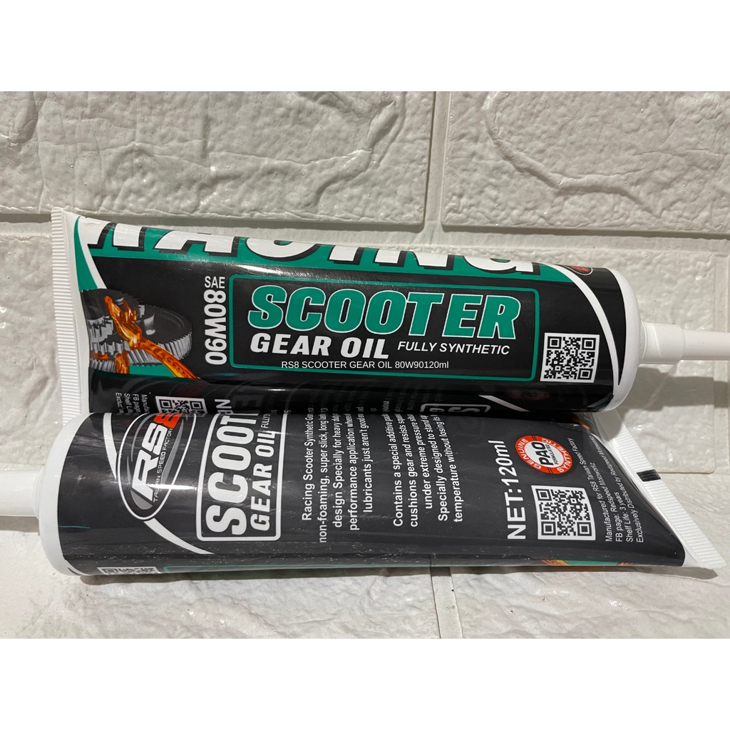 RS8 SCOOTER GEAR OIL 80W90 120ml Shopee Philippines